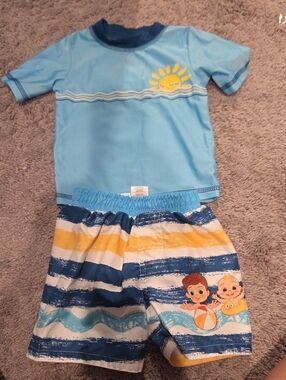 Cocomelon 12 Month Boys Swim Set